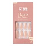 Uñas Kiss Glue-on Bare But Better Original Instantáneas