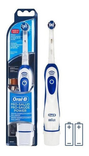 Escova Dental Elétrica Oral-b Pro-saúde Power + 2 Pilhas