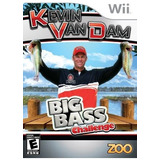 Bajo Gran Reto De Kevin Vandam - Nintendo Wii (caña De Pesca