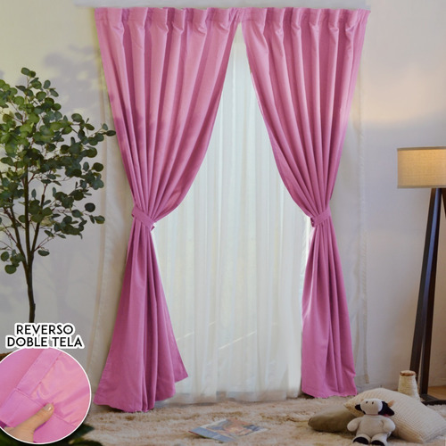 Juego Cortinas Béla Gala Personalizado 2.80 X 2.80