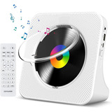 Reproductor Cd De Escritorio Bluetooth Portátil Con Altavoz