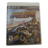 Jogo Ps3 Motor Storm Apocalypse 3d Original Usado