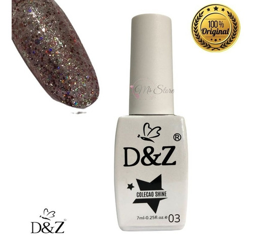 Esmaltes Em Gel Dez Luxo Polish Led/uv 1 Unid. 12 Ml 