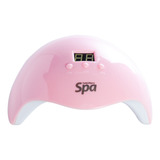 Teknikpro Spa Mini Cabina Lamp 36w Uñas Profesional Rosa