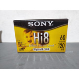 Casset Original De Video Sony Hi8. 120 Hi8. Ntsc 106m.