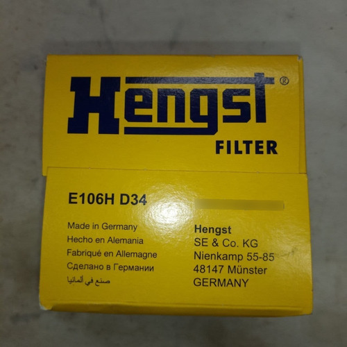 Filtro Aceite Hengst  Bmw E36z3 E39 E46 E106hd34 11427512300 Foto 4