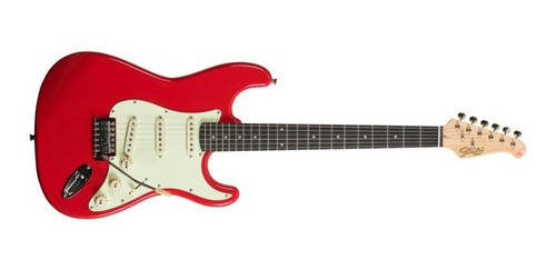 Guitarra Elet Seizi Vintage Shinobi Sss - Fiesta Red