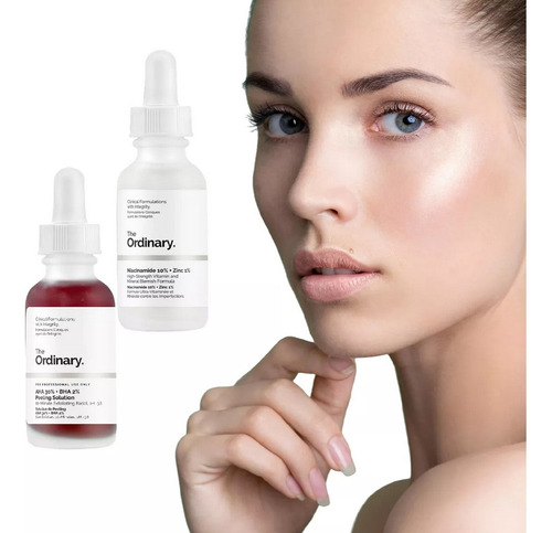 Niacinamide 10% Zinc 1% + Exfoliante Aha 3 The Ordinary 30ml