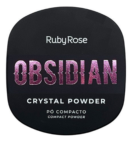 Pó Compacto Crystal Powder Obsidan - Ruby Rose