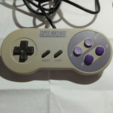 Controle Original Snes  005 Funcionando Com Detalhes