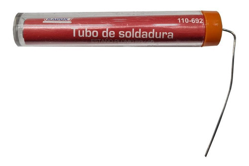 Tubo De Soldadura Estaño-plomo 60/40 2.75m Radox 110-692