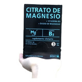 Citrato De Magnesio + Vit B3 + Oxido Magnesio 150c Biofit Dw