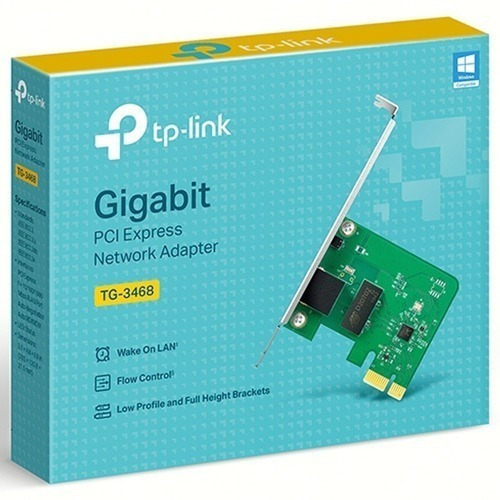 Placa De Red Tp-link Pci Express Tg-3468 Gigabit Ethernet