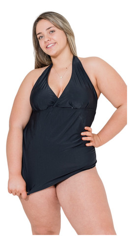 Tankini Lycra Malla Talles Grandes Sensual Parte Superior