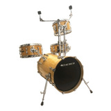 Bateria Taurus Viajera Traveller Maple Mfp-415v + Soportes 