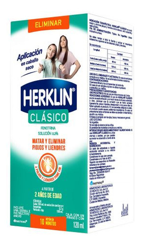 Herklin Shampoo Nf Solución 0.2% Caja Con Frasco Con 120ml
