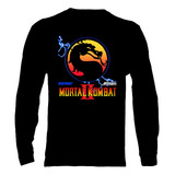 Polera Manga Larga Mortal Kombat - Ver 02 - Mortal Kombat 2
