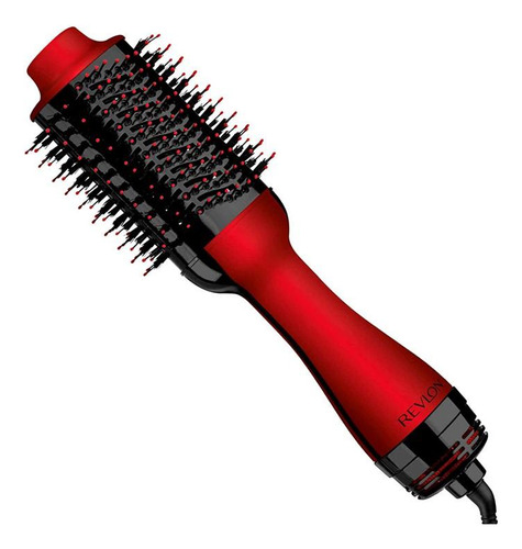 Revlon Cepillo Secador De Pelo Voluminizador Anti Frizz Rojo