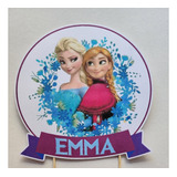 Topper Para Torta - Frozen - Personalizado