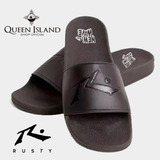 Ojotas Rusty  Competition Slide - Queen Island- Shop Oficial