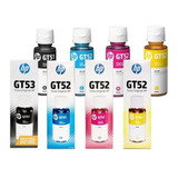 4 Botellas Hp Gt53/gt52 Original 5800/300/400/5820/315 /415