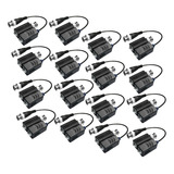 Video Balun Pasivo Par Bnc Pack De 16 Pares