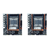 2 Placas Base X99 B85 Lga2011-3, 4 X Ddr4 Reg Ecc Ram M.2 Pc