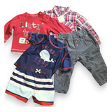 Set 5 Prendas Niño 12 M Mon Caramel, H&m, Carter´s, George