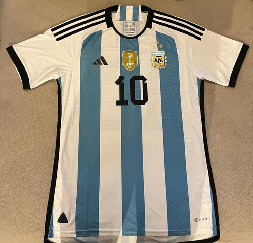 Camiseta Argentina Qatar Heat Rdy Utileria. Último Precio
