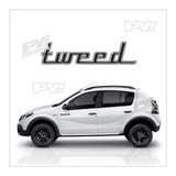 Calcos Sandero Stepway Tweed Renault - Ploteoya