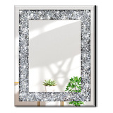 Qmdecor Espejo De Pared Decorativo Rectangular Brillante Par