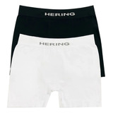 Kit Hering 2 Cuecas Boxer Sem Costura Preto/branco