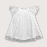 Vestido De Bebés Navidad Silver (rn - 9m)