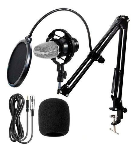 Microfono Profesional Condesador Condenser Brazo Articulado
