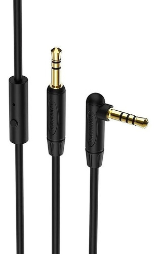 Cable Auxiliar De Audio Con Micrófono Sonido De Alta Calidad