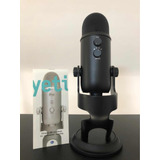 Microfone Condensador Yeti Blue (usado)
