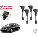 Kit 4 Bobinas De Encendido Nissan Altima 2.5 2015 Original