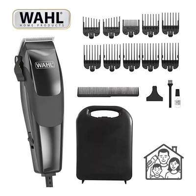 Maquina Wahl Home Cut Para Cortar Cabello 16 Piezas Negro | Meses sin interés