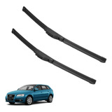 Kit 2 Escobillas Delanteras Flex Goma Audi A3 - 2003 A 2013