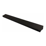 Manija Tirador Barral  L  Negro Aluminio Mueble 160 Mm X 10u