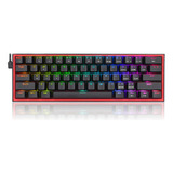 Teclado Redragon K617-rgb 60% Fizz