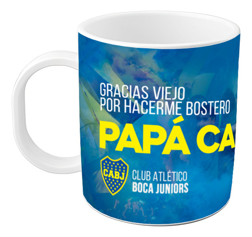 Taza Dia Del Padre Futbol Boca Juniors