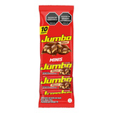 Chocolatina Jumbo Mani Bandeja X 10 Unidades X 18 Gr