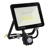 Foco Proyector De Area Led 20w Con Sensor Certif. Luz Dia