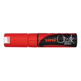 Marcador Tiza Uni Chalk 8k Pizarra Negra Led Fluo Pizarron