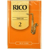 Caña Rico Para Saxo Tenor Rico Rka1020 N° 2 X 1