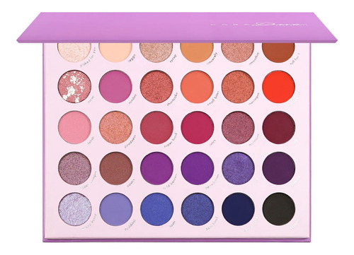 Sombra De Ojos Kara Beauty Pro17  Like Totally  Color Pro19 Berry Good