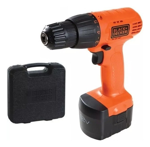 Taladro Atornillador Inalambrico Black Decker Maletín Cd121k