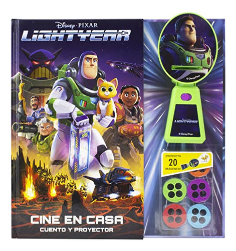 Lightyear Cine En Casa: Cuento Y Proyector -disney Lightyear