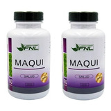 Maqui Polvo Puro Fnl 2 Fcos 120 Cap 2x60 500mg. Antioxidante